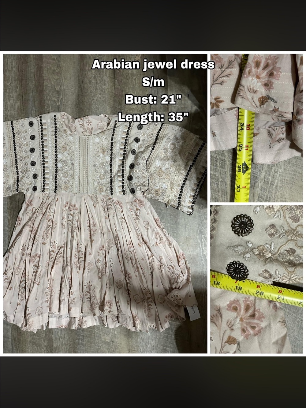 Arabian jewel dress - Picture 2 of 4